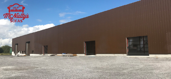 New Warehouse Extension for McNulty's Sofas