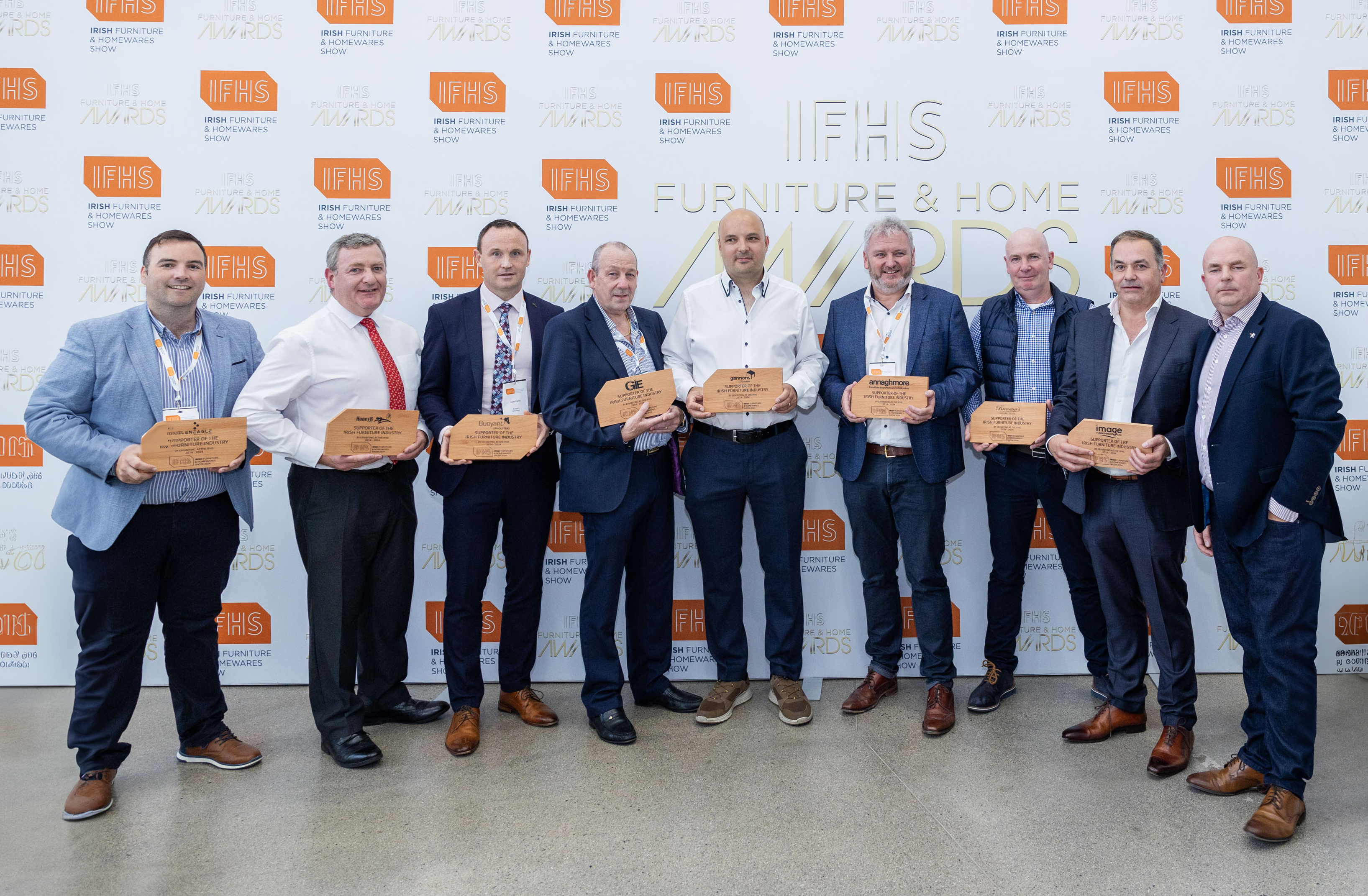 Irish Furniture & Home Show Celebrates a Decade of Excellence at 10th Anniversary Awards Night